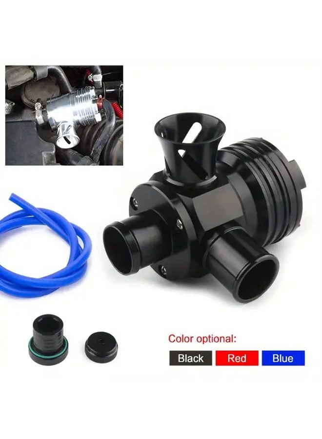 Black Turbo BOV Boost Diverter Valve For VW Audi 1 8T Golf Jetta Beetle Passat A4 TT - Image 1